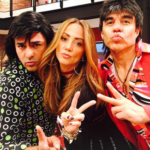 Ariel Miramontes y Adrián Uribe, el “Vitor”, llegaron con toda la actitud a promocionar "Nosotros Los Guapos".