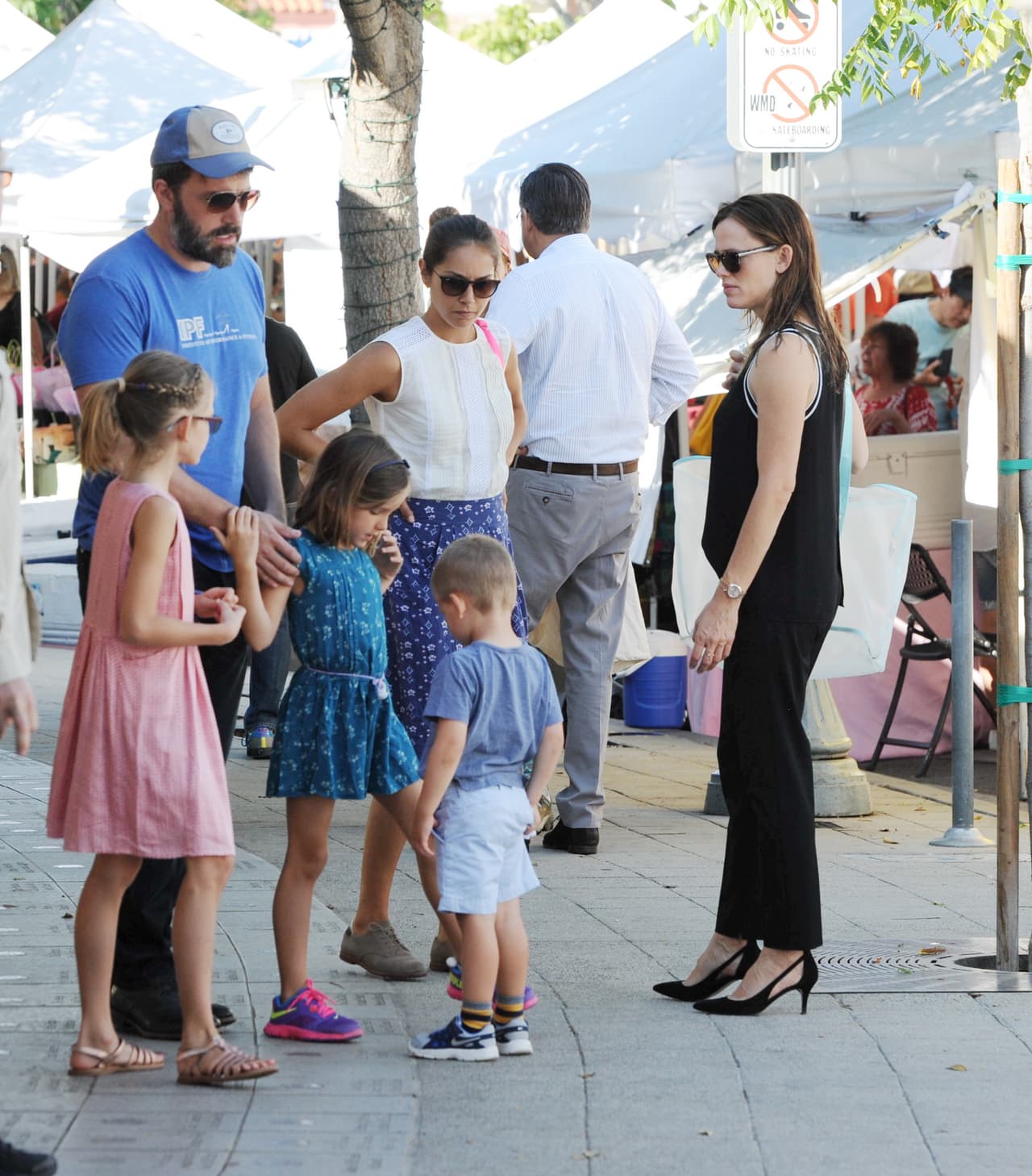 La famosa pareja se ha mantenido junta por el bien de sus hijos.
