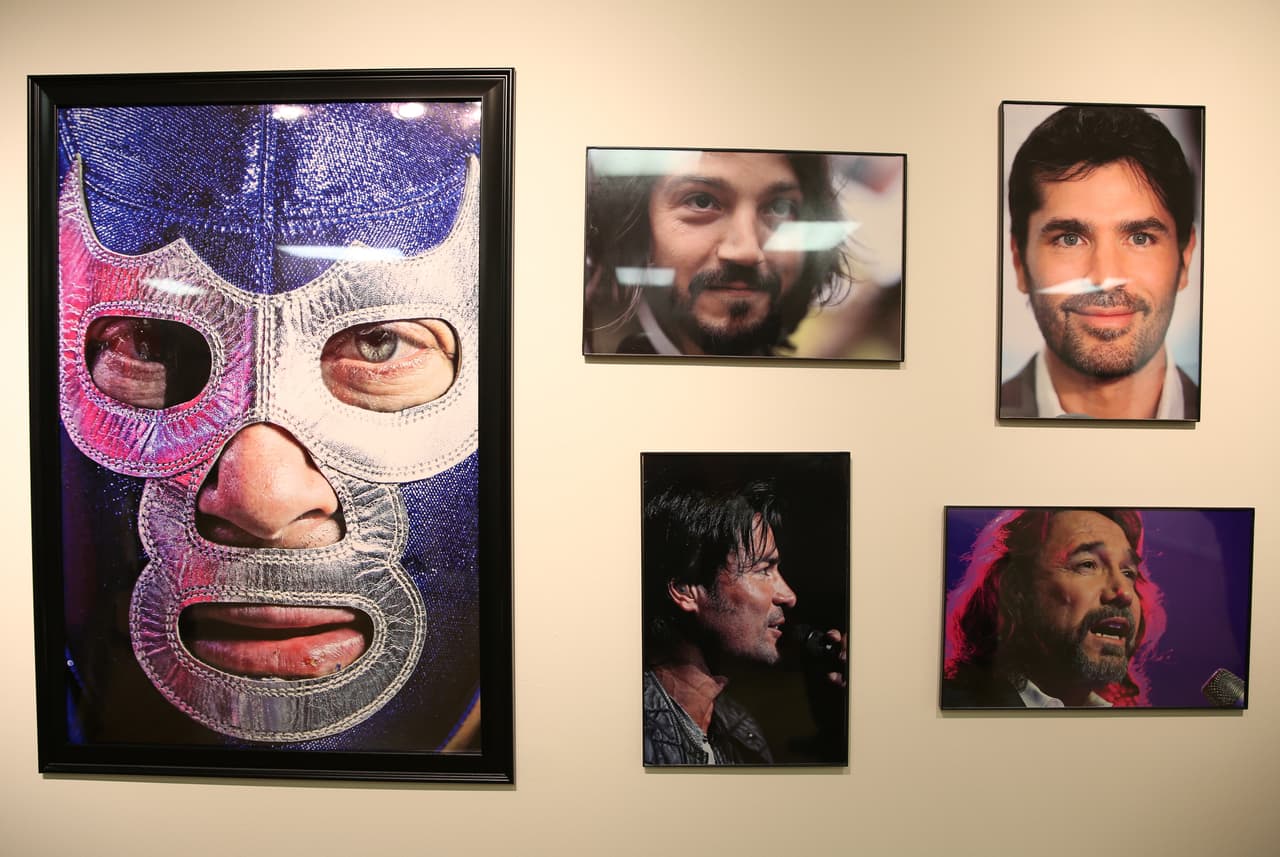 Los rostros de famosos