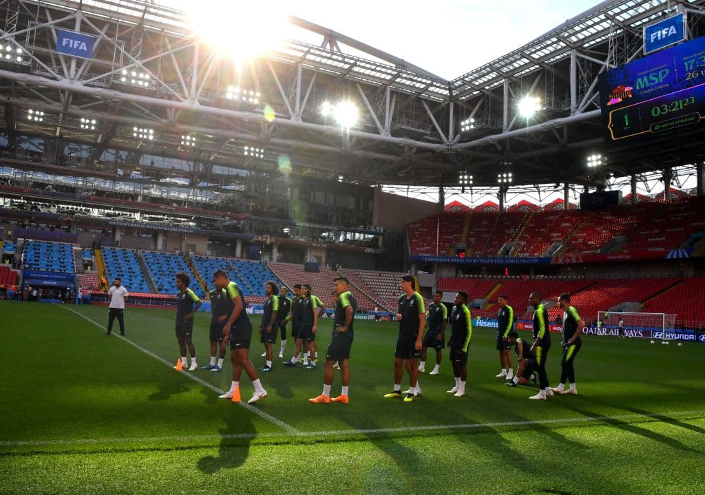 El Estadio Spartak será el mudo testigo del desenlace del Grupo E con el decisivo encuentro que sostengan en este recinto las selecciones de Brasil y de Croacia a primera hora.