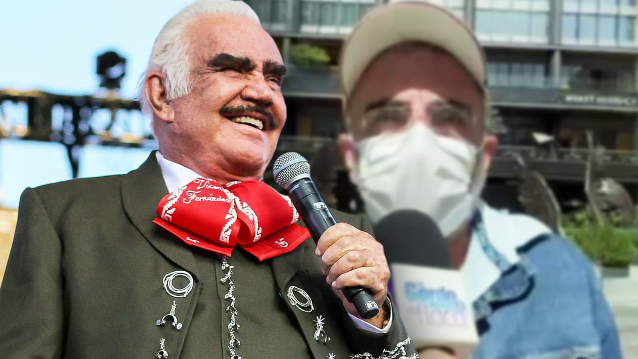 Vicente Fernández Jr. asegura que la mejora de su papá evidencia las mentiras publicadas por una revista