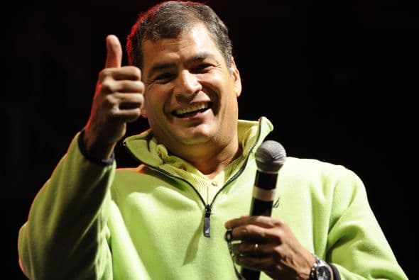 El presidente Correa dijo que 'ojalá que esto no dañe las relaciones entre Estados Unidos y Ecuador, pero si las daña, qué pena. Aquí vamos a hacer respetar la soberanía del país'.
