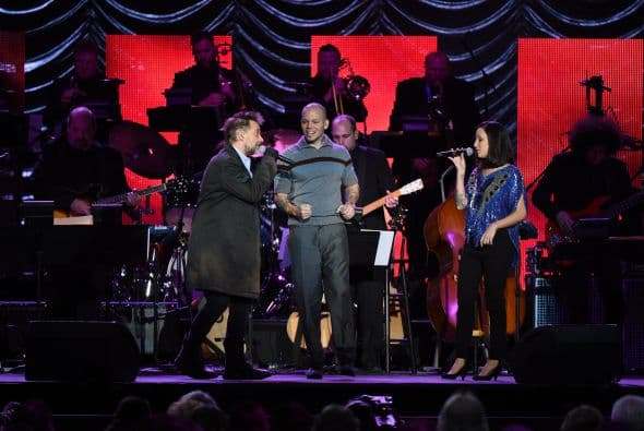Joan Manuel Serrat fue homenajeado con una gran gala como la Persona del Año 2014 de Latin GRAMMY.  