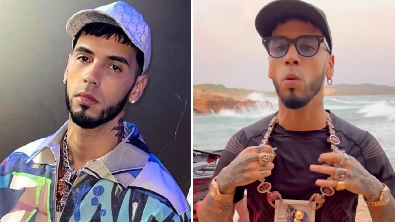 Anuel aparece con un bulto en el brazo y los fans especulan de nuevo con su estado de salud