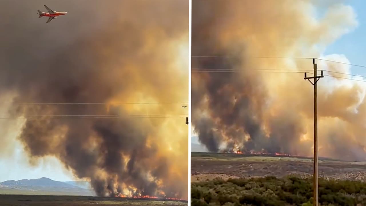 Incendio Dale: Ordenan evacuaciones en el condado Riverside