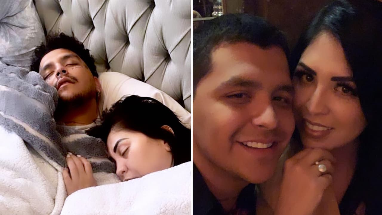 La mamá de Christian Nodal comparte emotivo video de su recuperación y él se deshace en llanto