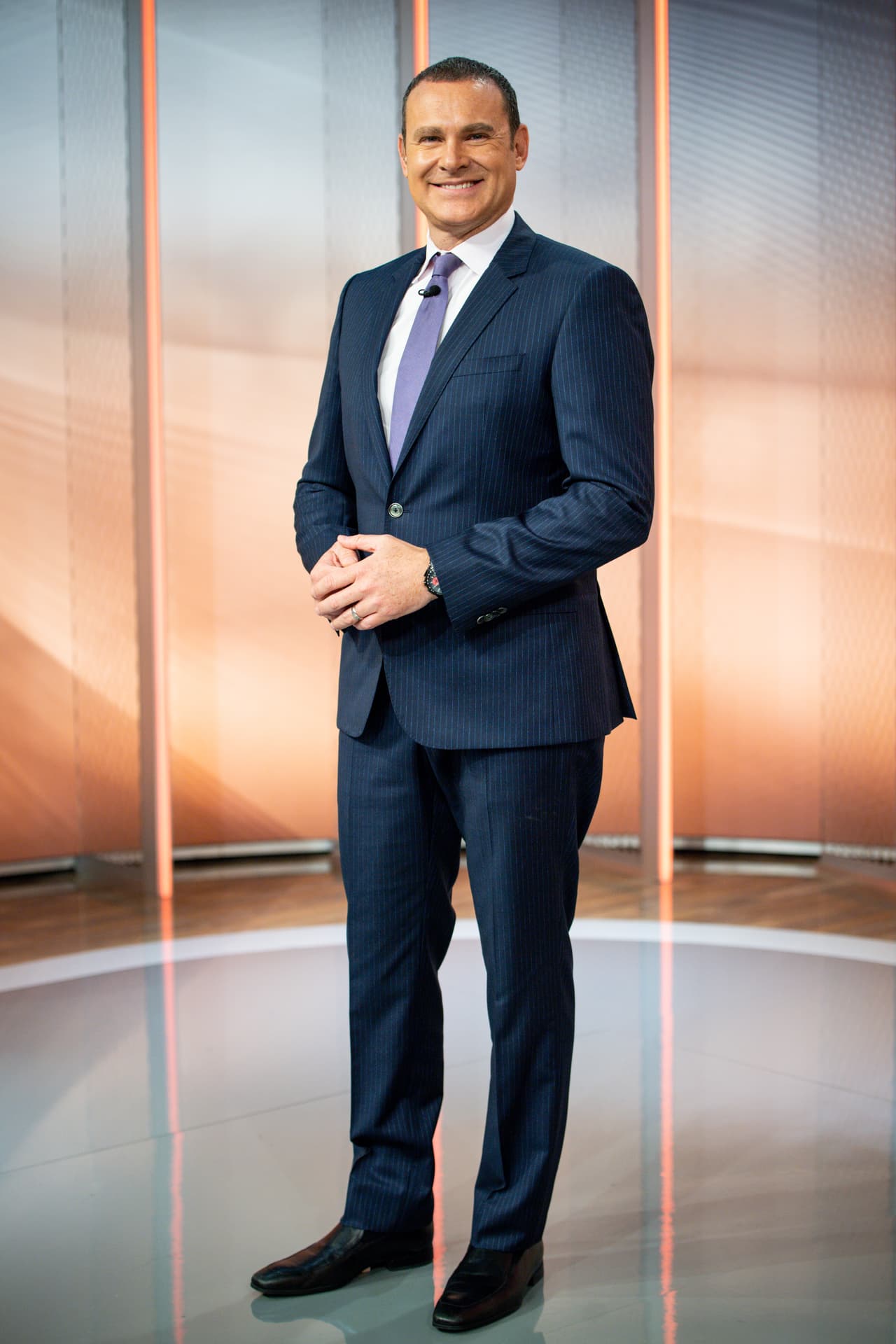 Pasados los nervios del primer día, Alan Tacher estaba listo para disfrutar de una gran mañana.