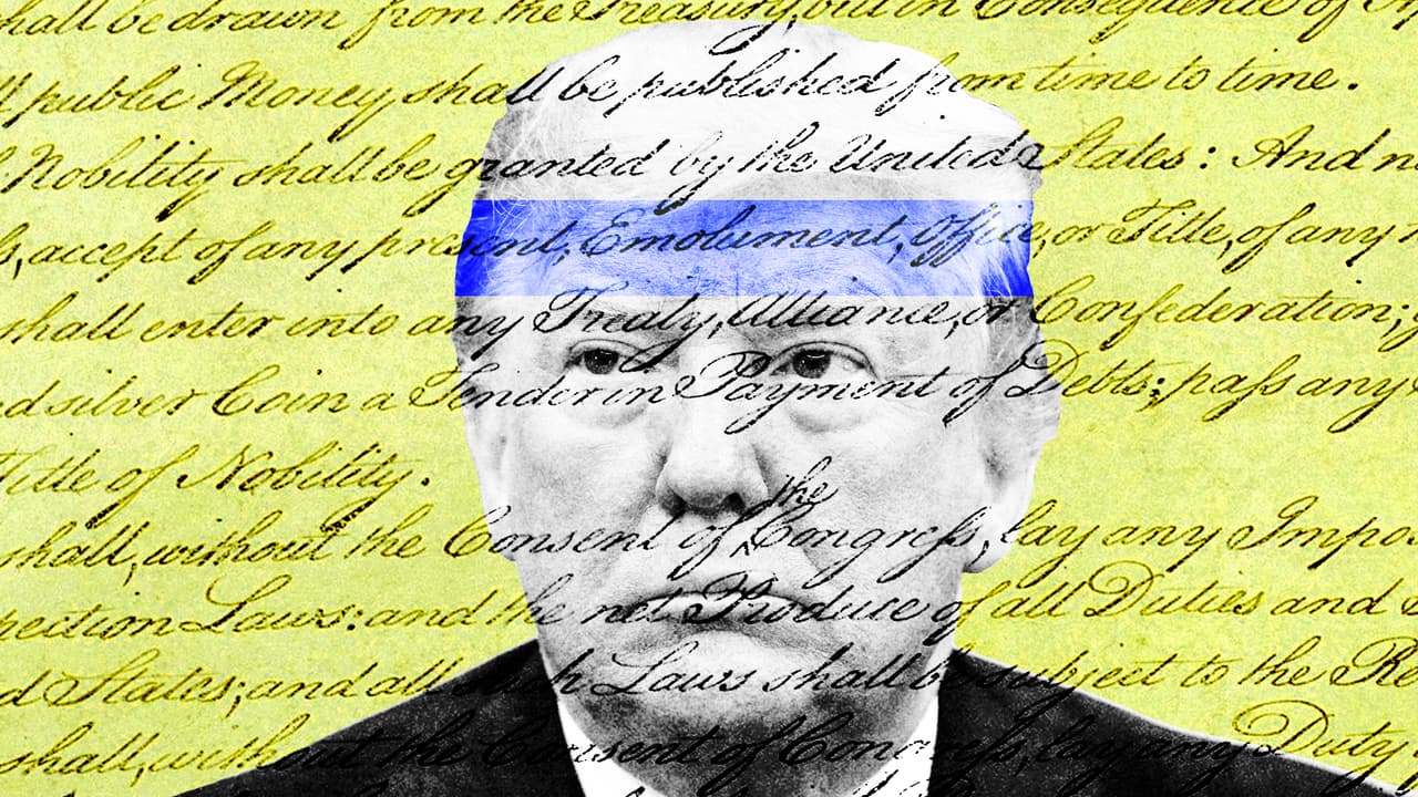 Trump contra la Constitución: el insólito caso de un presidente que considera "fraudulenta" una ley fundamental