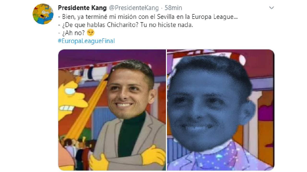 ‘Chicharito’ no se salvó y fue blanco de los memes que circulan en redes sociales.