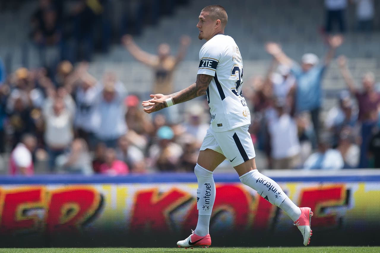 El chileno Nicolás Castillo volvió a ser determinante con Pumas con triplete en el triunfo 4-2 contra Puebla en la fecha 15 del Clausura 2018 de la Liga MX.