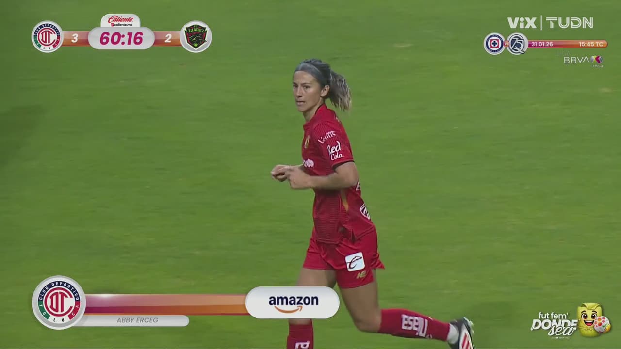 ¡Toluca le da la vuelta al marcador! Erceg mete sólido cabezazo