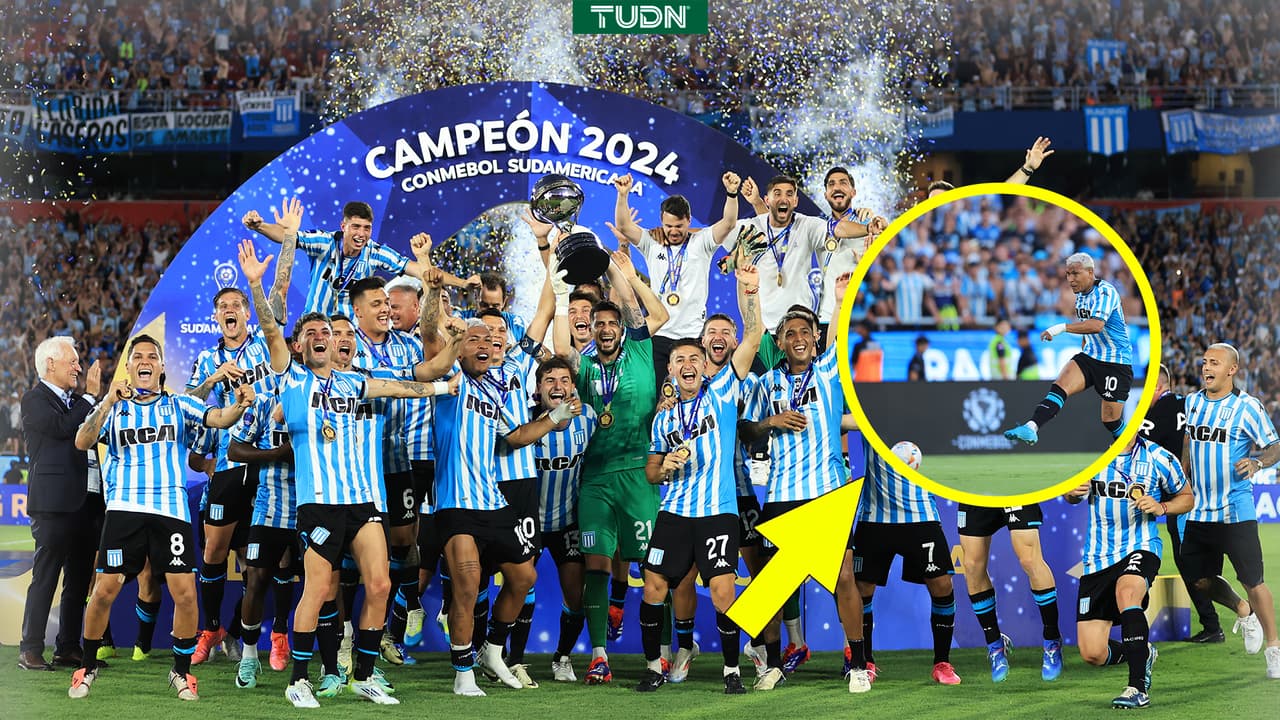 ExAmérica marca y hace campeón a Racing de la Copa Sudamericana