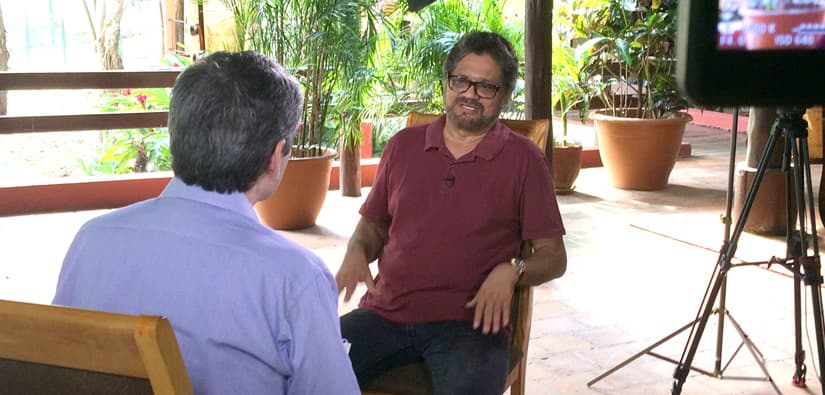 Transcripción: Entrevista de Félix De Bedout con Iván Márquez, secretariado de FARC-EP