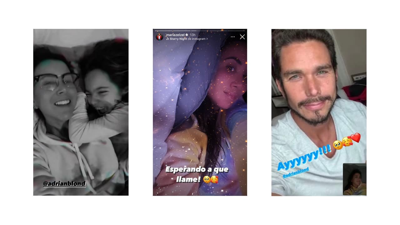 Mariazel ha tratado de mantener contacto con Adrián Rubio a través de videollamadas.