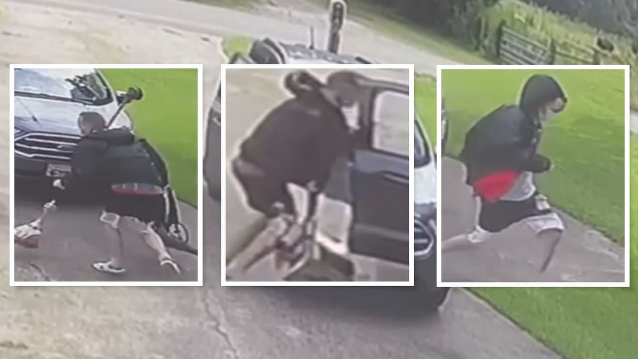 Buscan a sospechosos que robaron equipo de jardinería de una casa en el condado de Gaston