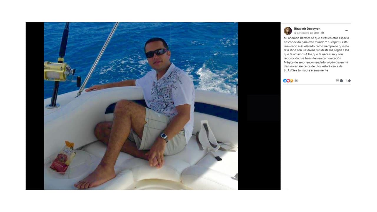 El hijo de Elizabeth Dupeyrón murió tras supuestamente beber ayahuasca.
