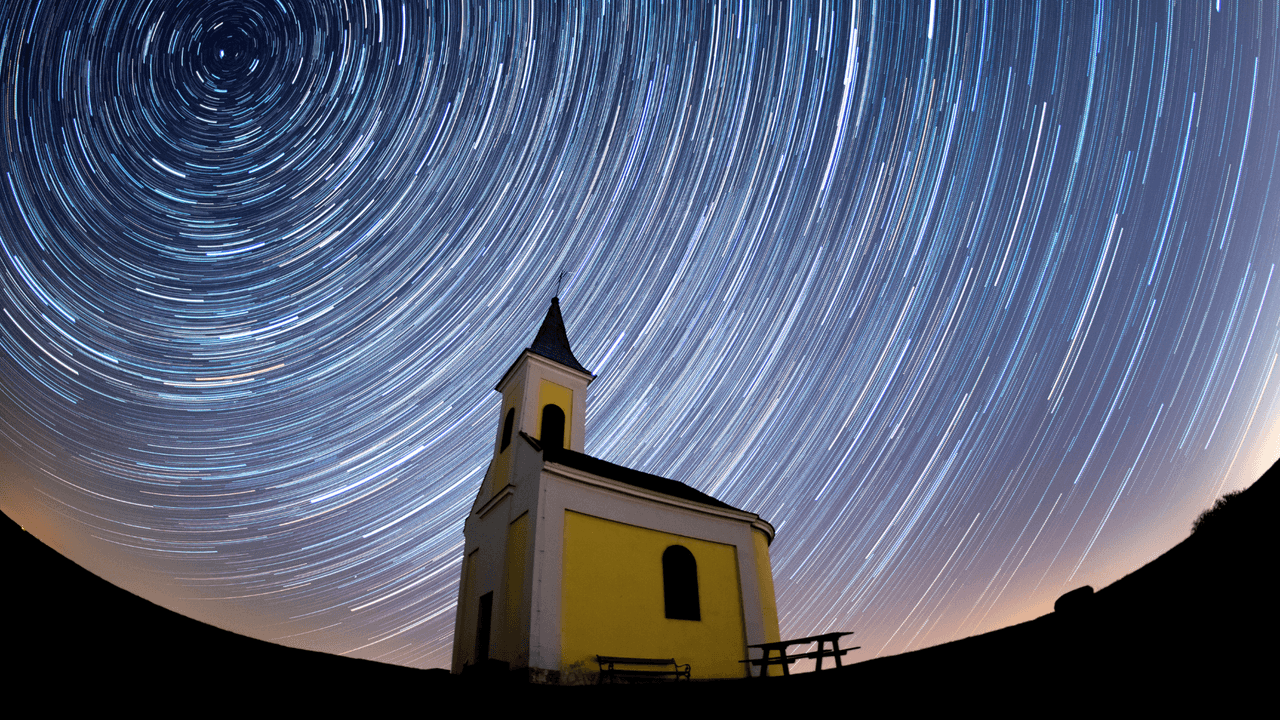Las lluvias de estrellas son otro ejemplo de meteoritos.