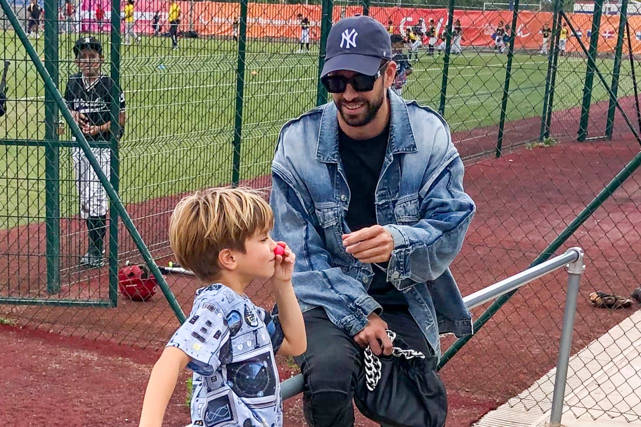 Durante el torneo la colombiana y el español acudieron a los encuentros y aunque no cruzaban ni las miradas, no dejaron de celebrar los logros de su hijo de 9 años.
<br>