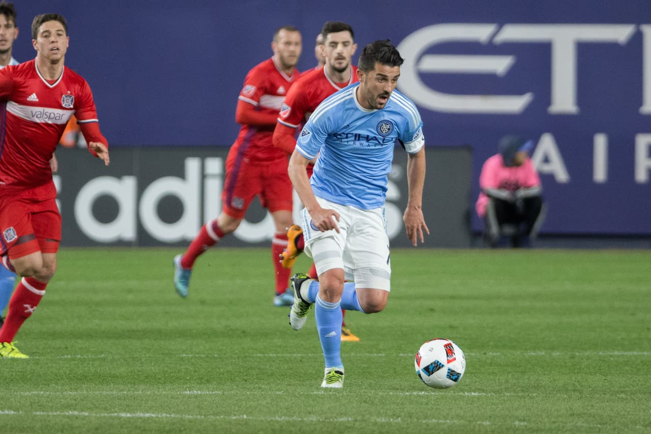 David Villa: "Si jugamos como hoy los buenos resultados tienen que llegar”