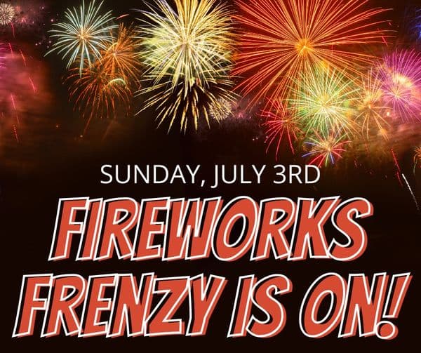 <b>Evento</b>: Apex Fireworks Frenzy and Olde Fashioned Fourth of July
<br>
<b>Fechas</b>: 3 y 4 de julio
<br>
<b>Lugar</b>: Hunter Street Park. 1250 Ambergate Station. Apex, NC 27502
<br>
<b>Sitio web</b>: 
<a href="https://www.apexnc.org/1808/Fireworks-Frenzy">https://www.apexnc.org/1808/Fireworks-Frenzy</a> 
<br>
<br>La celebración comienza con camiones de comida, inflables y un espectacular espectáculo de fuegos artificiales en la ciudad de Apex a las 9 p.m. en Hunter Street Park el 3 de julio, seguido del tradicional desfile del 4 de julio con juegos de carnaval, vendedores de helados, artistas callejeros ambulantes, un desfile de bicicletas, carros y scooters para niños y más actividades.