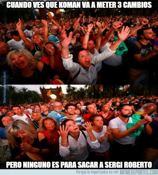 Diviértete con los mejores memes de la derrota 3-0 del Barcelona en UEFA Champions League.