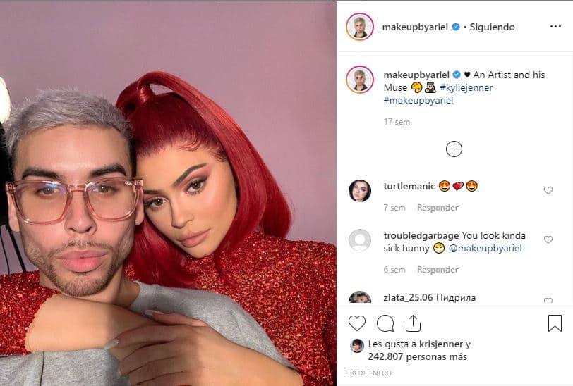 La estrella de Keeping Up With The Kardashians organizó una fiesta sorpresa para su amigo 
<b>Ariel Tejada</b>, quien celebraba su cumpleaños 24.