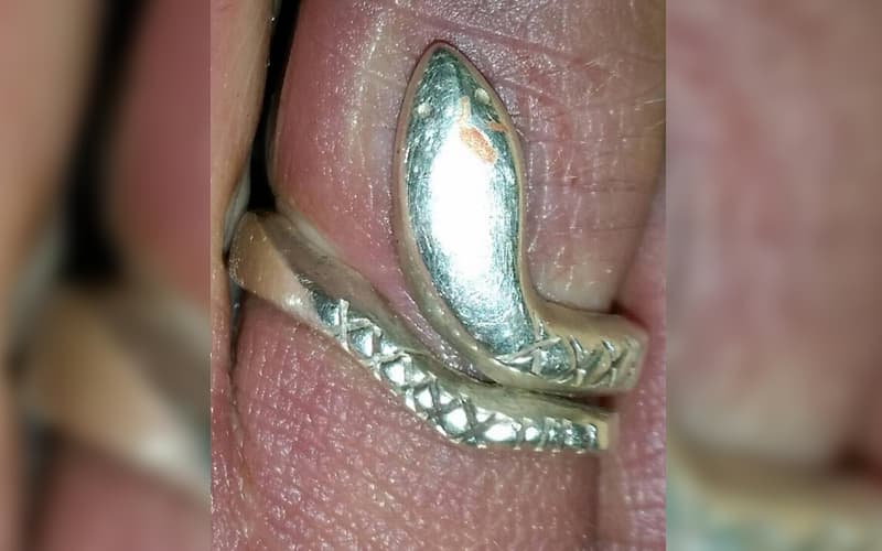 Con este anillo esperan identificar un cadáver que fue abandonado en un huerto de California