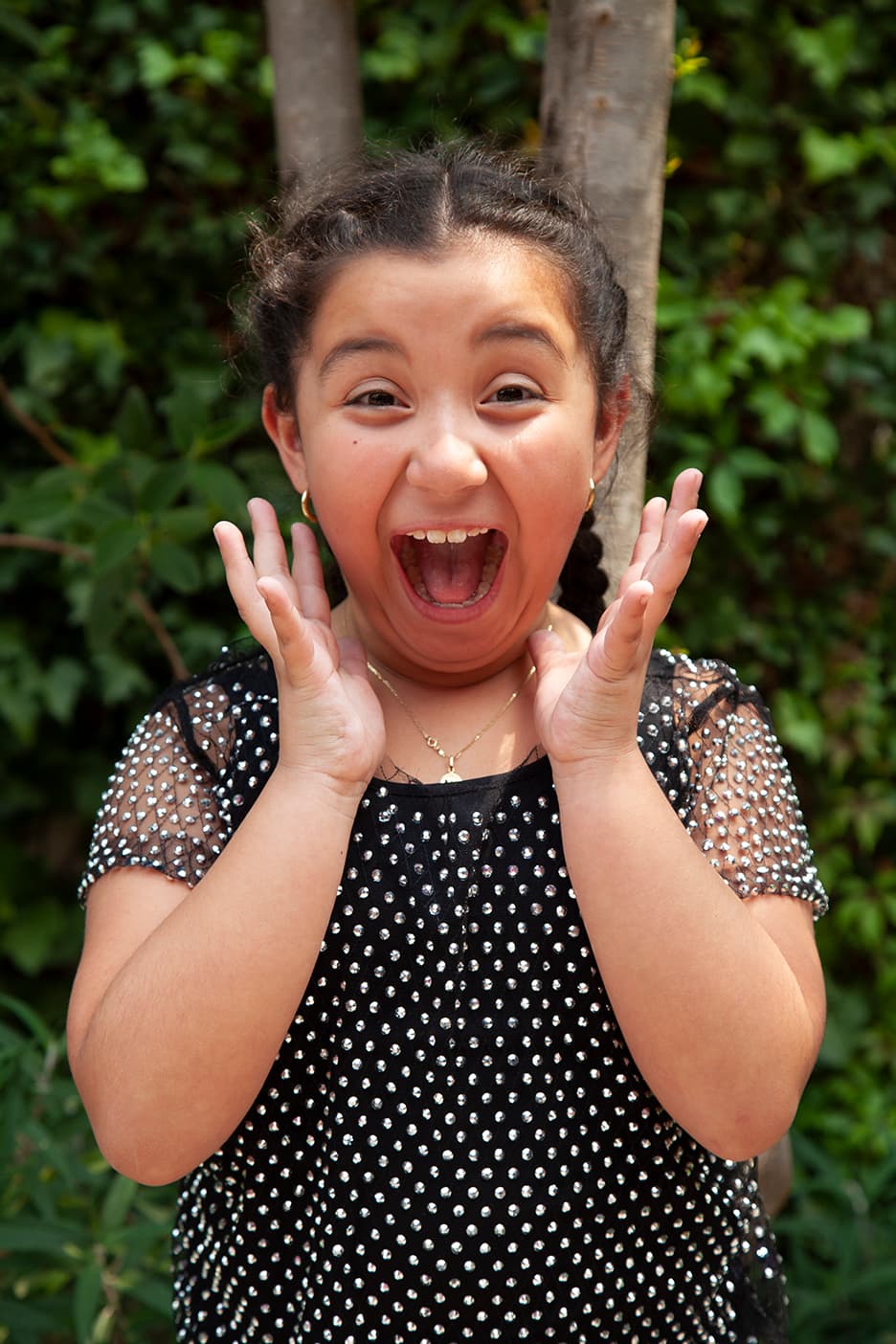 Victoria Flores.
<br>7 años.
<br>Los Ángeles, California.