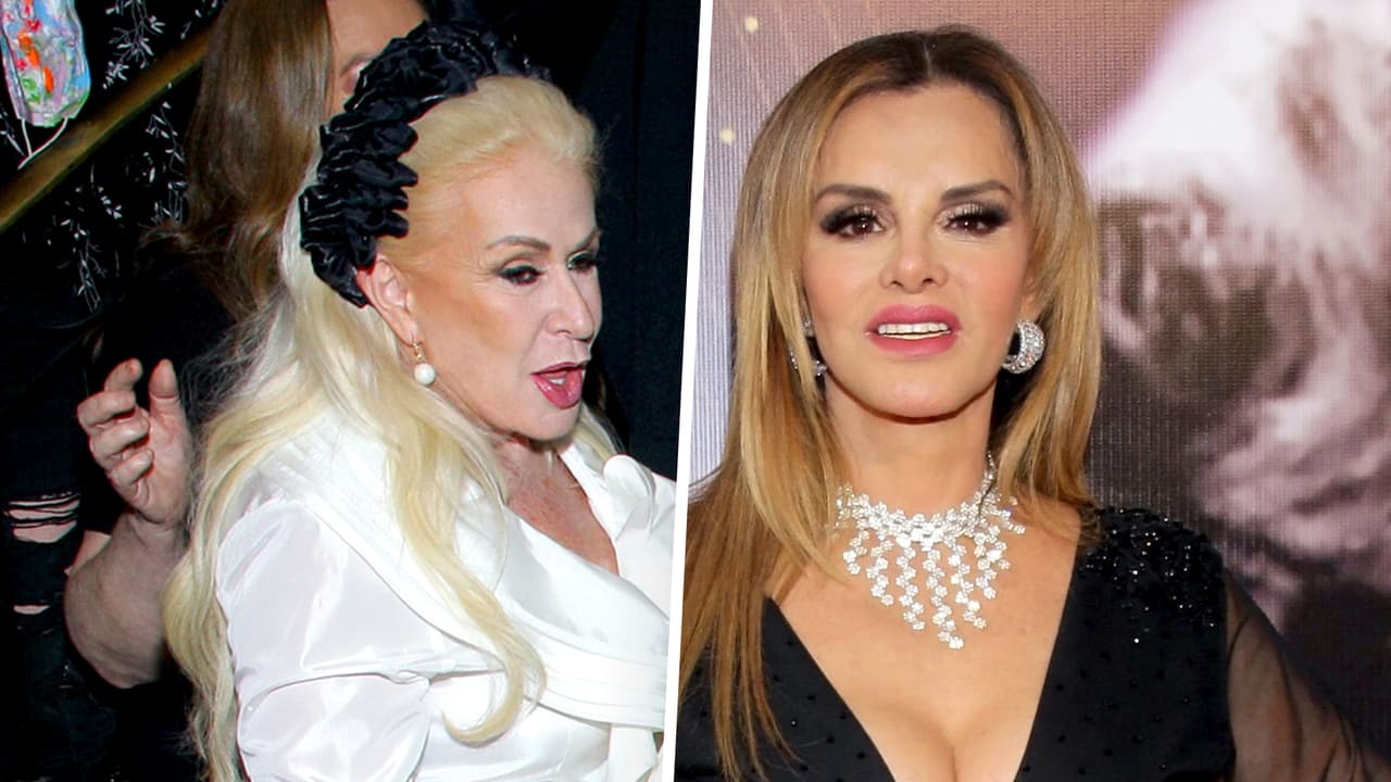 Laura Zapata reacciona a los rumores de que Lucía Méndez le prohibió hablar de ella