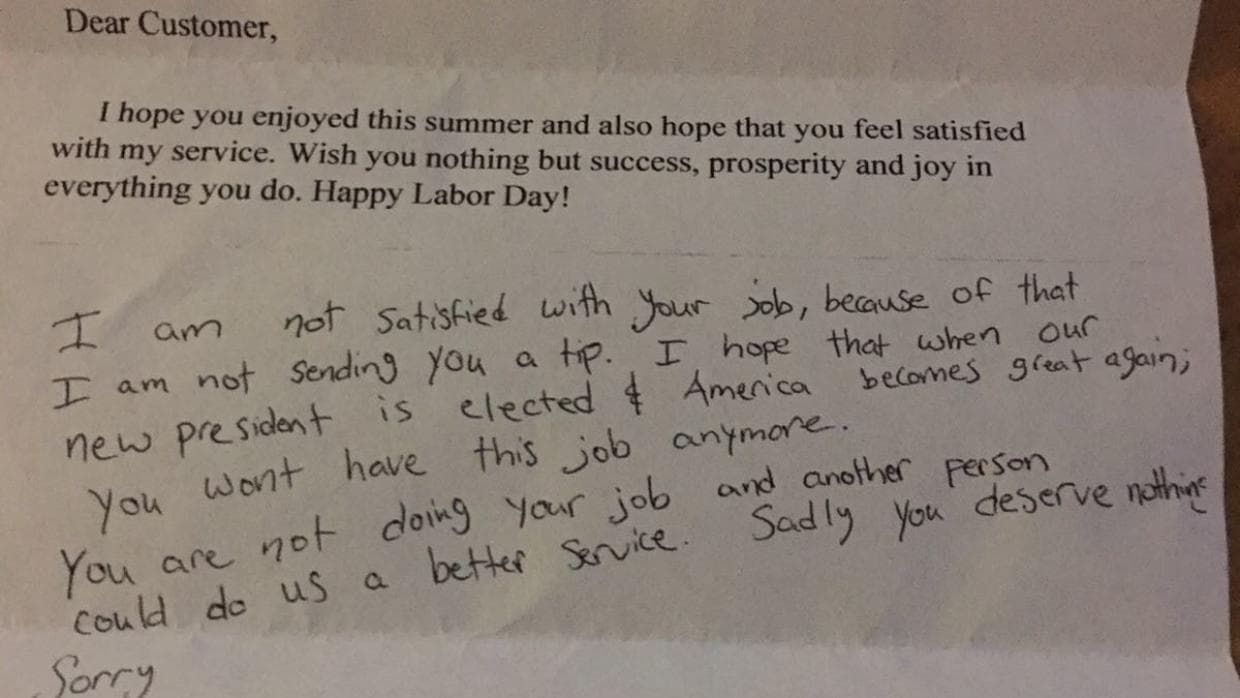 A Hispanic woman received a racist letter. Here's how her community responded.