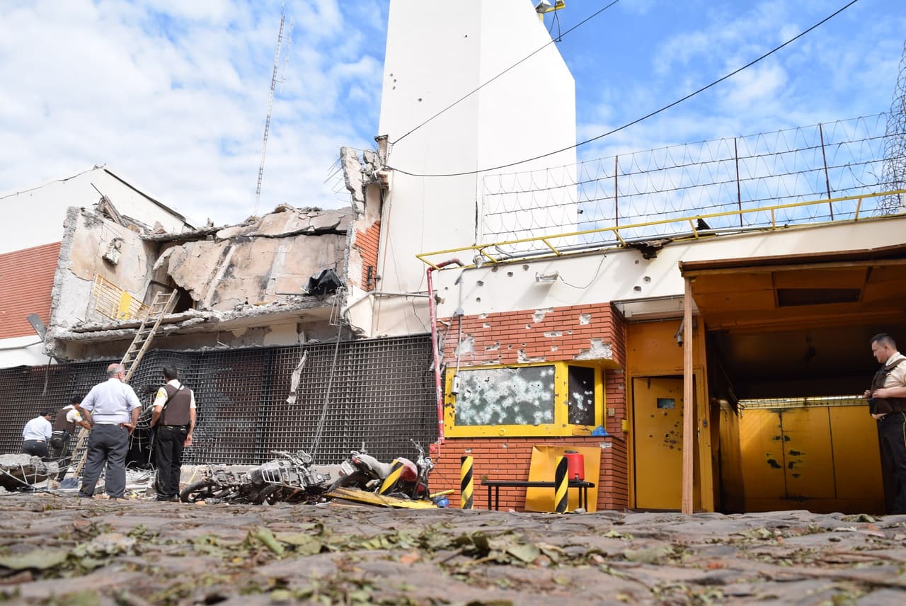 El atraco se produjo pasada la media noche del lunes.