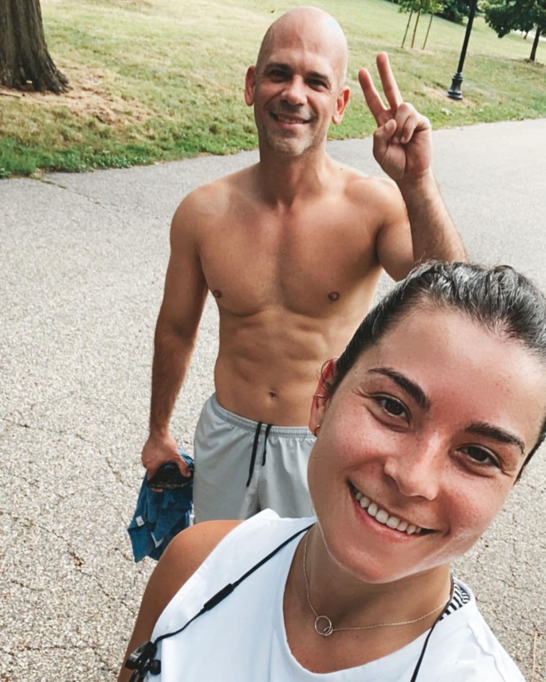 Pero si hablamos de la buena forma física, no podemos dejar de lado esta imagen de Dr. Juan.