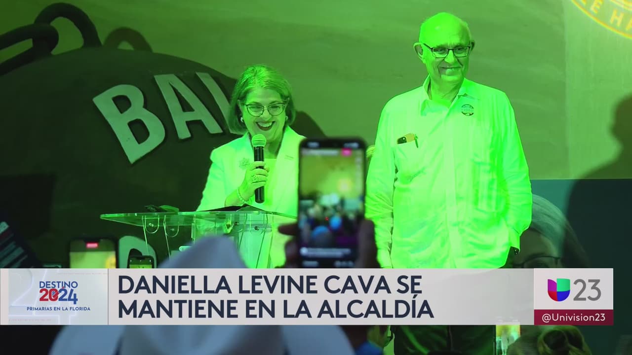 Daniella Levine-Cava gana la reelección y seguirá al frente de la alcaldía de Miami-Dade