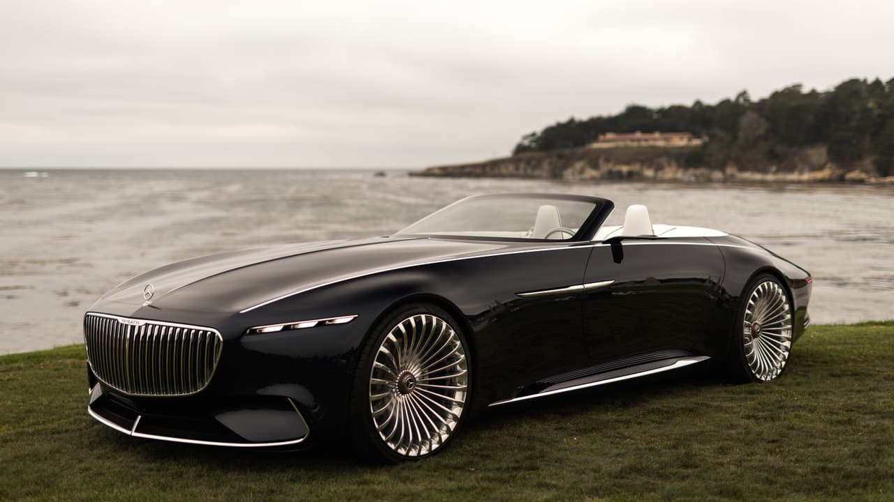 El nuevo
<b> Vision Mercedes-Maybach 6 Cabriolet </b>que debutó el pasado fin de semana en la 
<b>Concours D'Elegance de Pebble Beach</b> es el segundo de los autos conceptos de la submarca Mercedes-Maybach de Mercedes-Benz y se trata básicamente de la versión convertible del espectacular 
<b><a href="http://www.univision.com/noticias/mercedes-benz/el-vision-mercedes-maybach-6-concept-debuta-en-monterey-fotos" target="_blank">Vision Mercedes-Maybach 6</a></b> que Mercedes presentó en la edición 2016 del mismo evento.