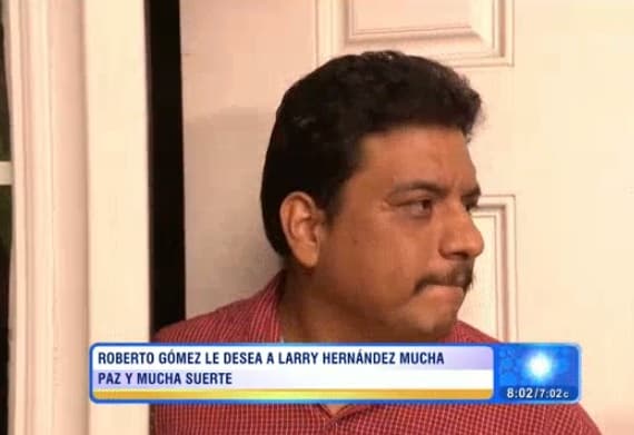 Segura fue a buscar hasta su casa al empresario que contrató a Larry para el evento, y éste aclaró ante los micrófonos de Despierta América que él no era el demandante, sino su chofer José Andrade conocido como 'El Gordo', quien en estos momentos está en Nueva York.