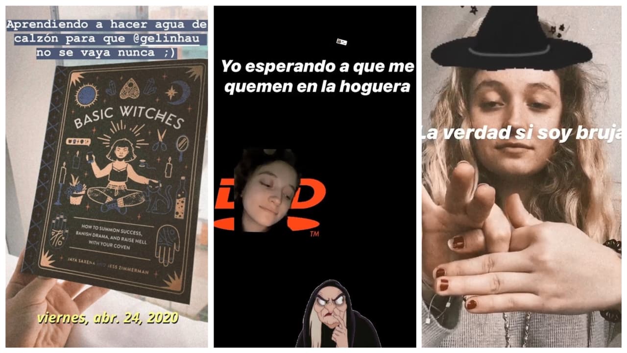 Ese mismo día por la noche 
<b><a href="https://www.univision.com/famosos/hija-de-la-gaviota-esperaba-que-la-quemaran-en-la-hoguera-el-mismo-dia-del-funeral-de-su-abuela-socorro-en-mexico-video">se burló de los señalamientos que la acusaban de hacer brujería</a></b>, debido a que compartió la imagen de un libro que se llama Basic Witches, el cual trata de empoderamiento femenino, autoestima e inteligencia emocional. De forma sarcástica, escribió que estaba esperando que la “quemen en la hoguera”.
<br>