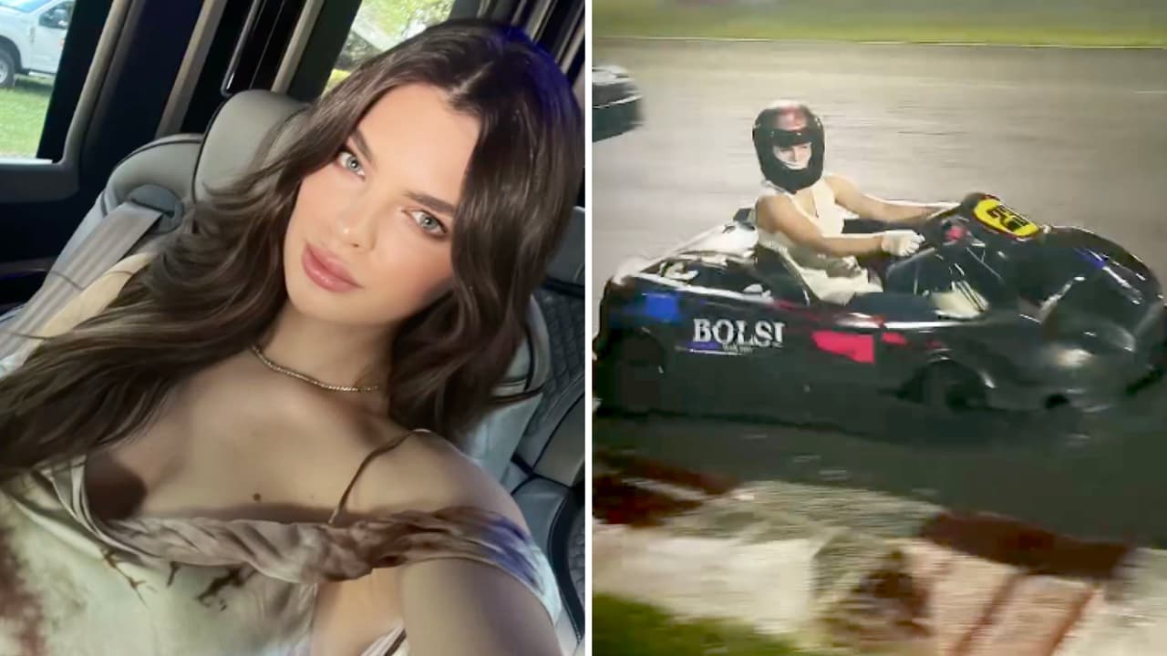 Nadia Ferreira gana una carrera de autos contra hombres: así arrasó en la pista