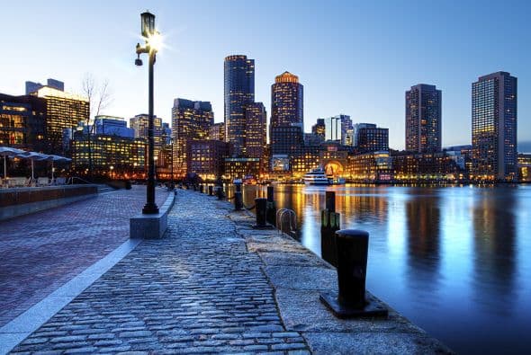 8. Boston, USA. Si en tu familia son todos fans de los Yankees, este debería ser su próximo destino.