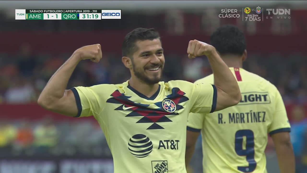 ¡No los dejaron ni celebrar! América empata por medio de Martín