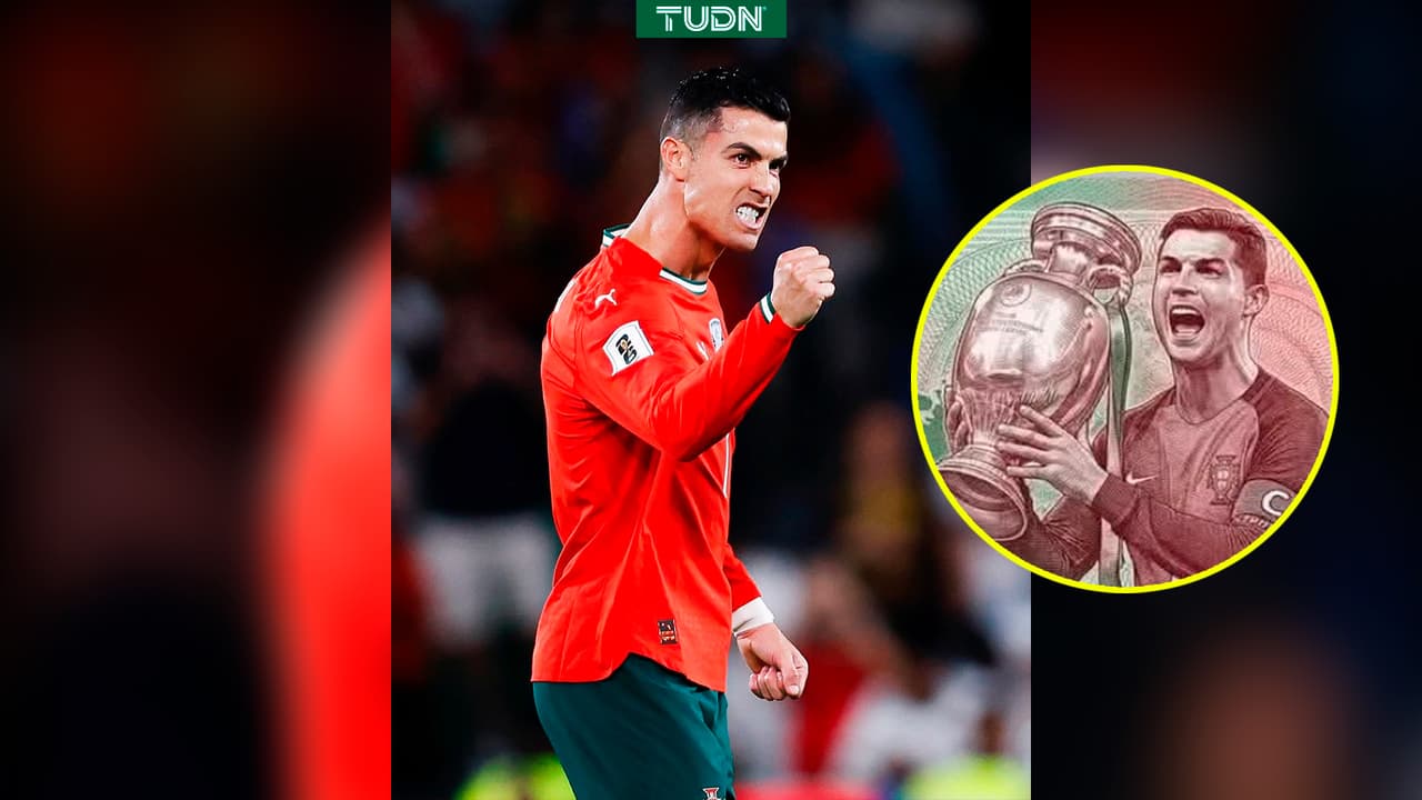 Cristiano Ronaldo y su billete de 7 euros en Portugal