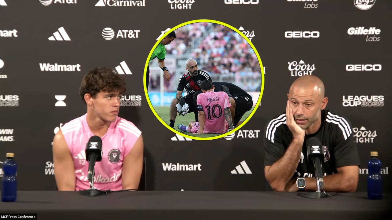 Javier Mascherano confirma si Lionel Messi jugará o no ante Pumas