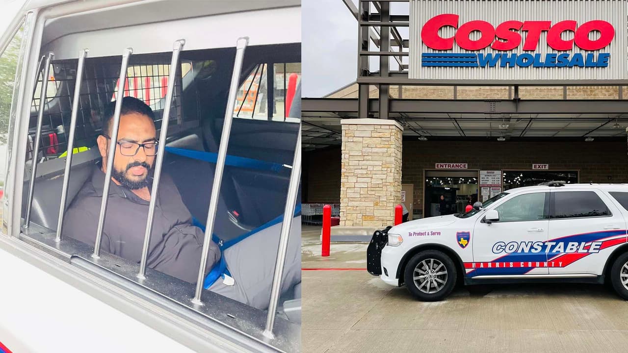 Dejan a una bebé sola dentro de un auto al noroeste de Houston, su padre es arrestado