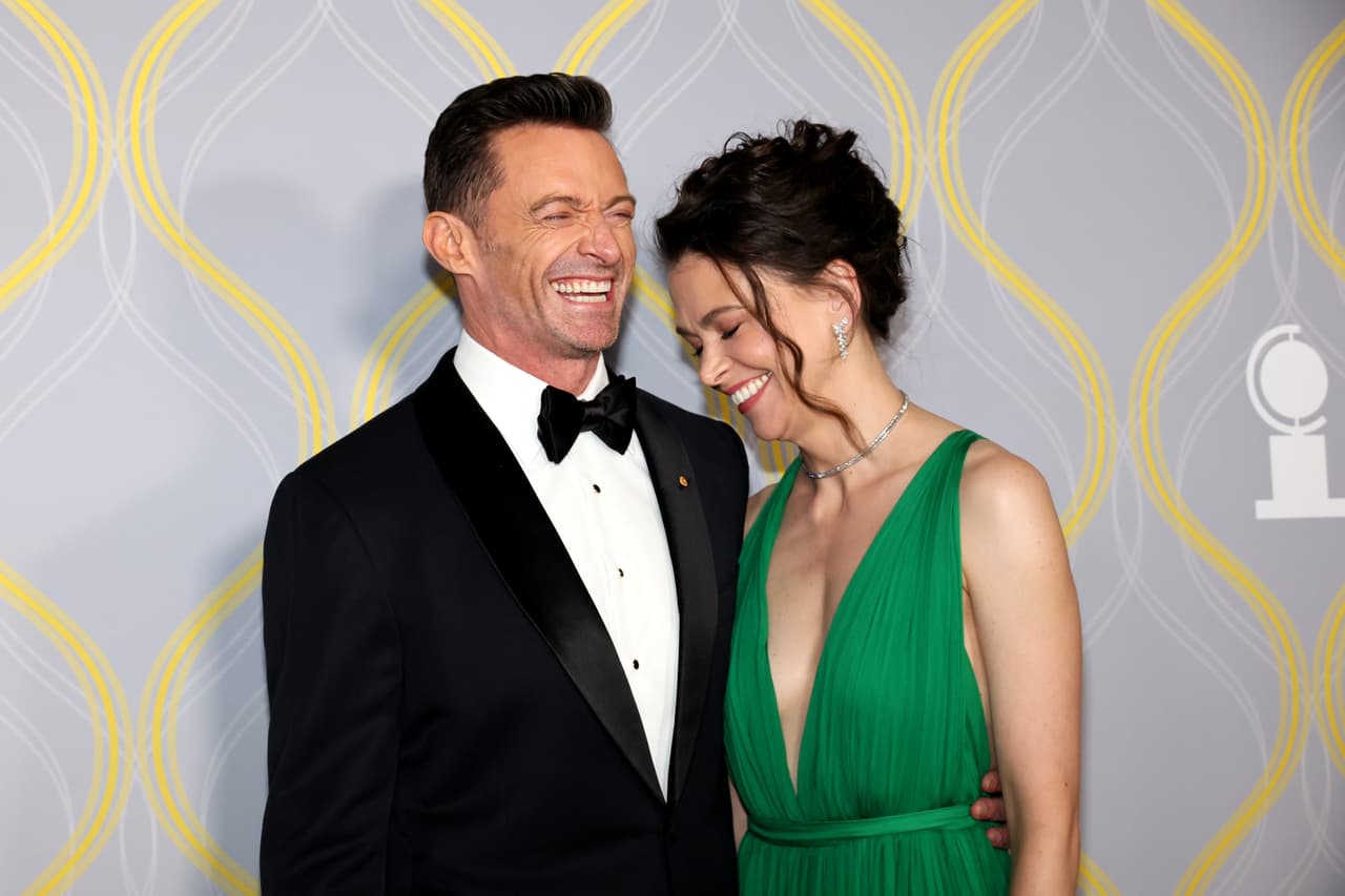 Hugh Jackman y Sutton Foster
