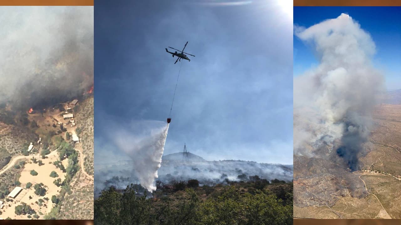 Los funcionarios del Bosque Nacional de Tonto dicen que el incendio de Sears comenzó el viernes, 25 de septiembre, por la tarde y está ardiendo cerca de Seven Springs Road y el área de Sears Kay. 
<br>