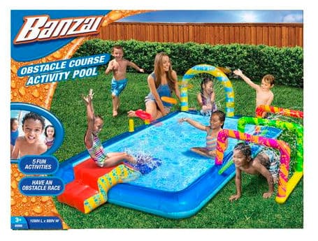 Banzai Obstacle Course Activity Pool - 34.99 en shopko.com