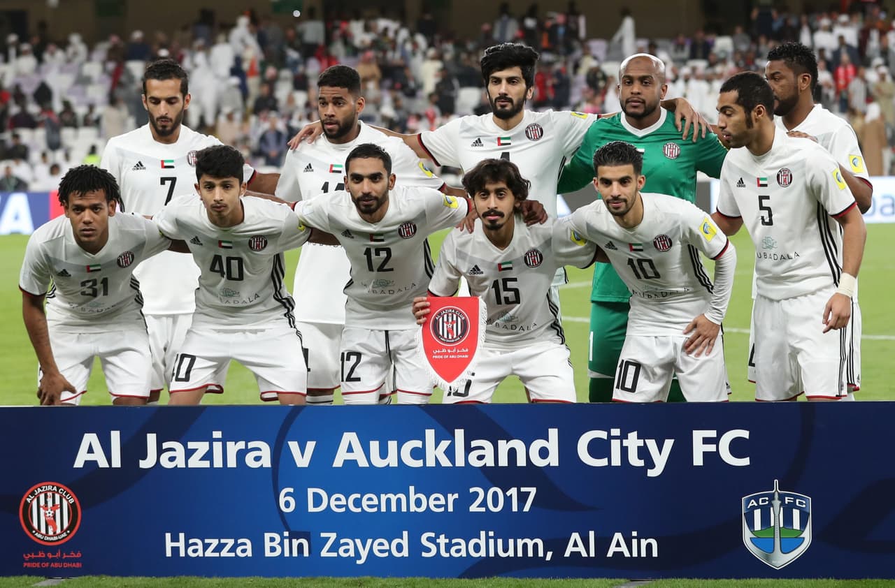 El rival de Urawa Reds será el Al-Jazira, equipo que representa al país anfitrión tras ganar la Liga de los Emiratos Árabes Unidos.