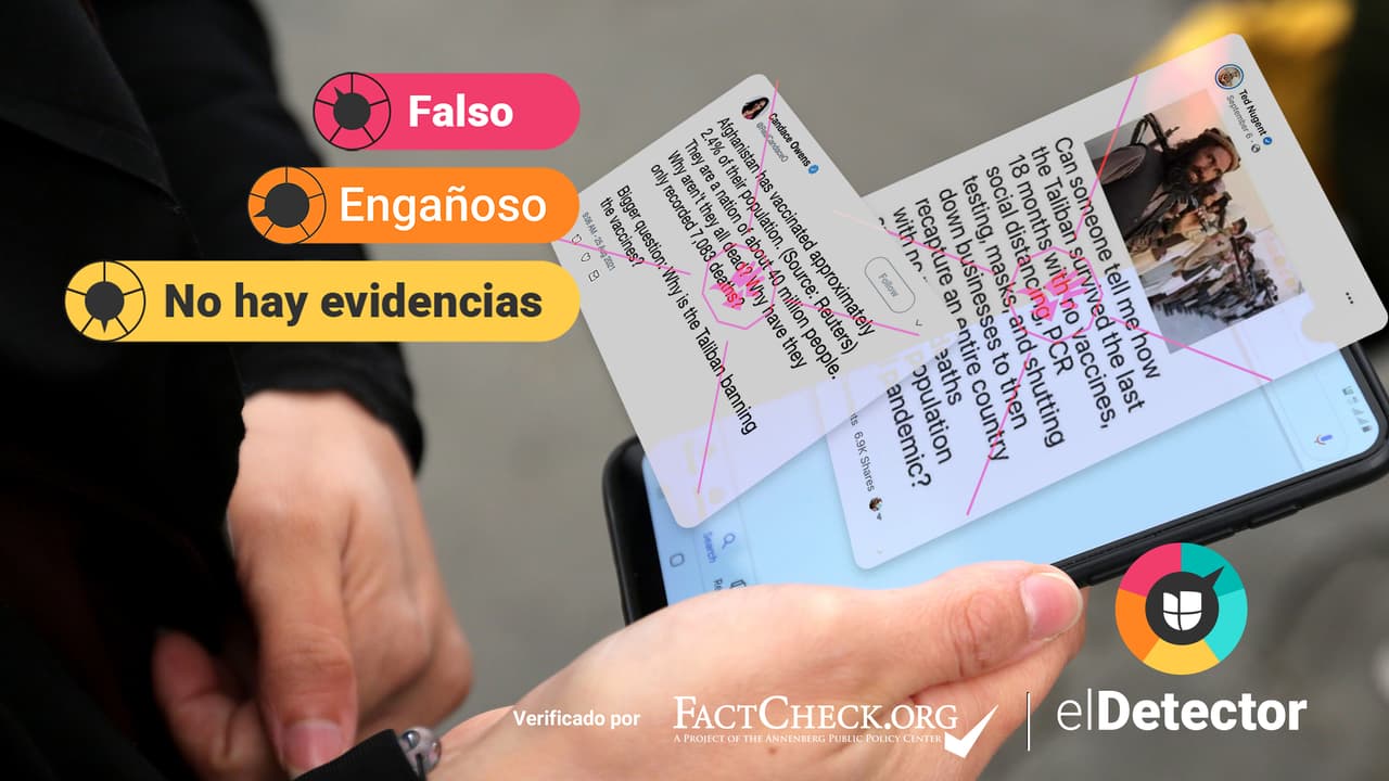 Es falso que la situación del covid-19 en Afganistán demuestra que las vacunas no hacen falta