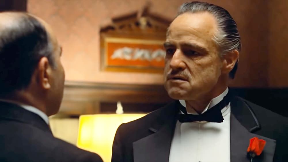 Marlon Brando como Vito Corleone en 'El Padrino'