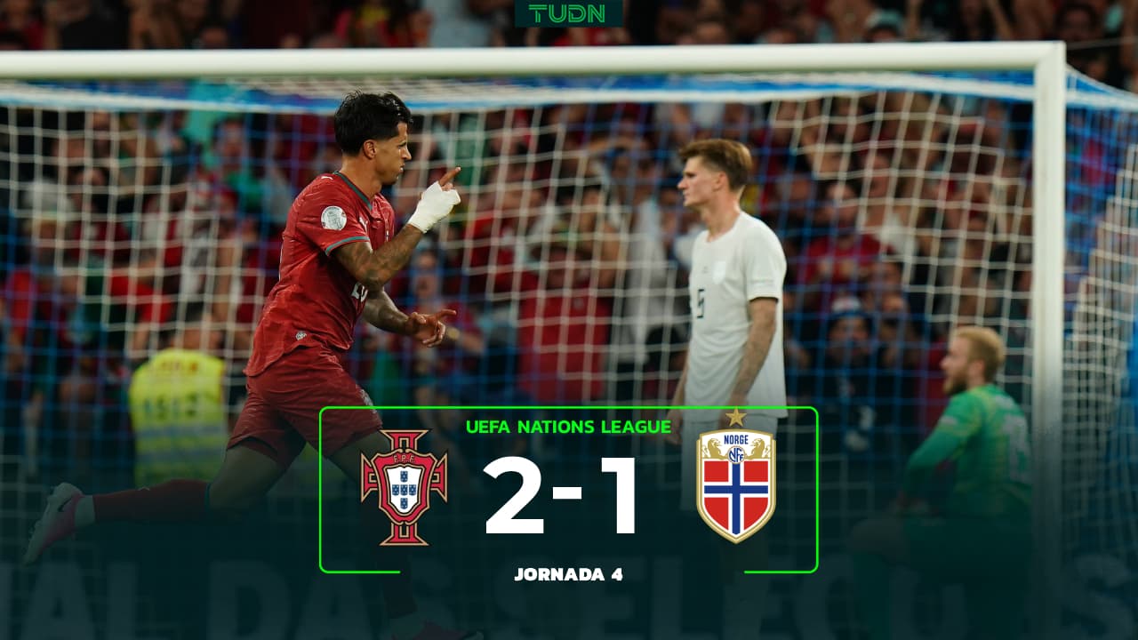 Portugal derrota en casa a Noruega con golazos de Cancelo y Ramos