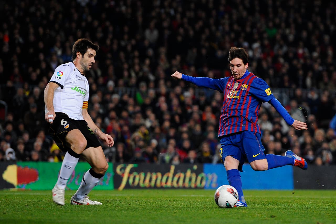 Segundo póker (19/02/2012)
<br>- Edad: 24 años y 8 meses.
<br>- Barcelona 5-1 Valencia
<br>- Tiempo que le llevó marcar los goles: 63 minutos (21’, 27’, 72’, 84’)
<br>- Liga española jornada 24.